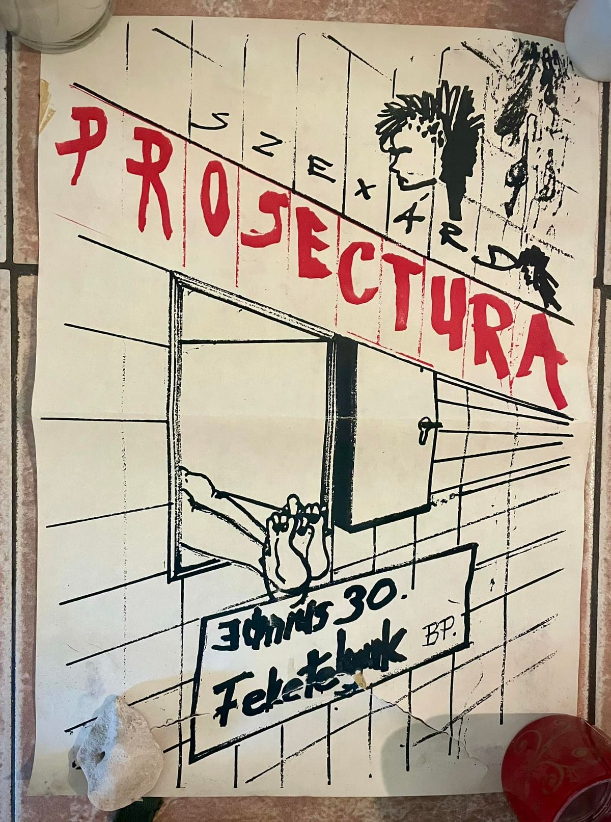 Proesctura koncert plakát Szexárd